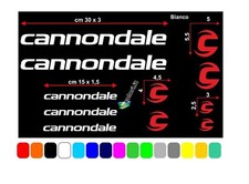 Kit stickers vinyle pour cadre de vélo de route vtt CANNONDALE
