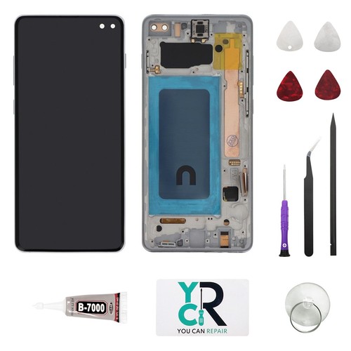 Bloc lcd complet - complet, blanc