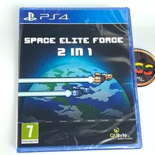 Space Elite Force 2 In 1 (999 Ex.) PS4 RED ART GAMES New Action Shoot'em Up Arca