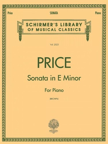 Florence price sonata e - florence,
