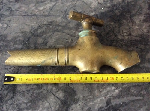 Ancien robinet bronze - ancien, de