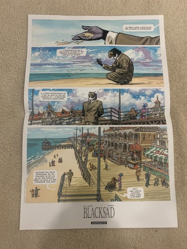 Affiche juanjo guarnido - guarnido, /diaz
