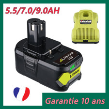 1-2Batterie Pour RYOBI ONE+18V