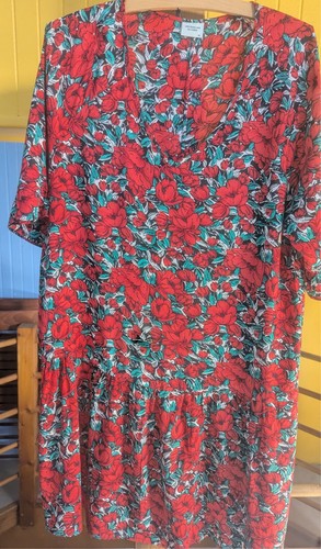 Robe rouge verte jacqueline - verte,