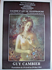 AFFICHE GUY CAMBIER-