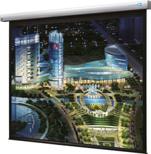 SCREEN'UP CINEMA 500153 Ecran électrique de projection avec télécommande IR