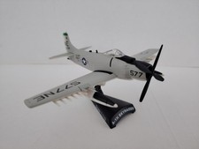 ✨-A-1H-SKYRAIDER-Del Prado - Avion en métal peint-ech 1/110 - 