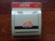 Legrand Sagane interrupteur bouton poussoir lumineux silex moucheté voyant inclu