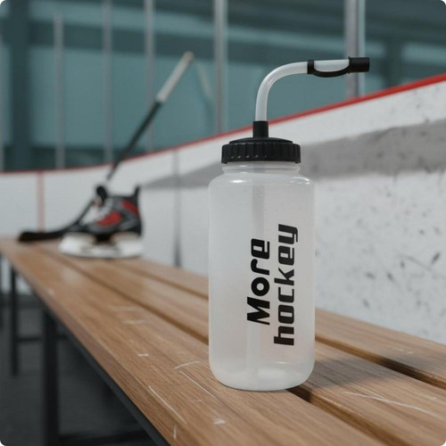 Gourde hockey paille longue - gourde,