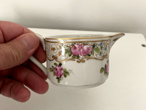 Crémier porcelaine de - crémier, en