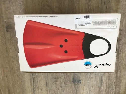 Palmes bodyboard hydro rouges - bodyboard,