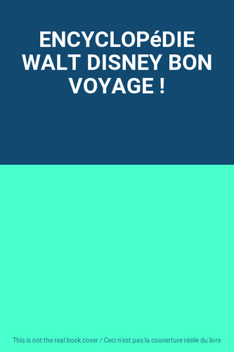 Encyclopédie walt disney - encyclopédie, bon