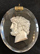 medaillon BACCARAT sulfure