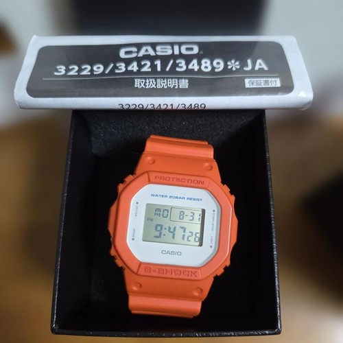 Montre casio shock orange - montre,