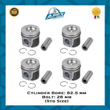 FORD FOCUS 1.8 TDCI DIESEL MOTEUR KKDA 82.5MM PISTON 5M5Q6102AA - STD - 4 PIÈCES