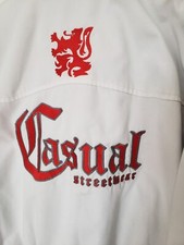 Harrington jacket ? CASUAL STREETWEAR ? M BLANCHE TRÈS BON ETAT ULTRA RARE !