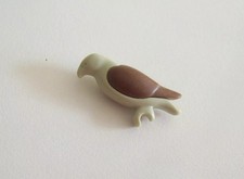 PLAYMOBIL MOYEN-AGE - Faucon Gris Clair & Marron 3006 3628 3878 4865