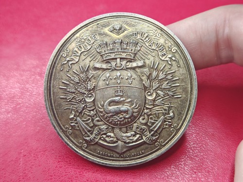 Superbe médaille argent de - en,