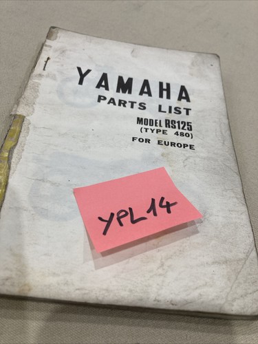 Yamaha rs125 type 480 125 - type,