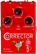 FV01 Vocal Effects Processor Pitch Correction Pedal with Delay Reverb for Microp