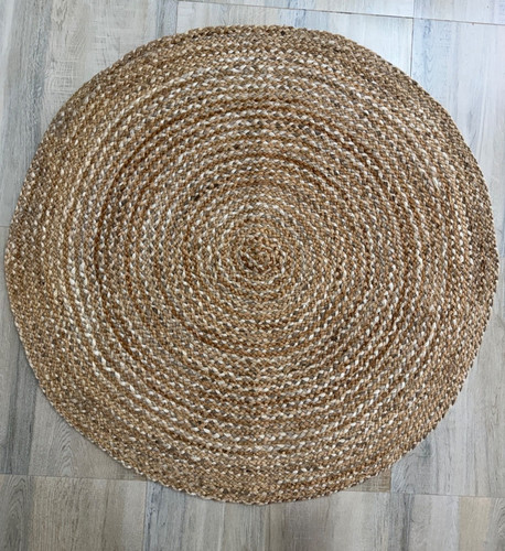 Tapis jute tissé la - à,