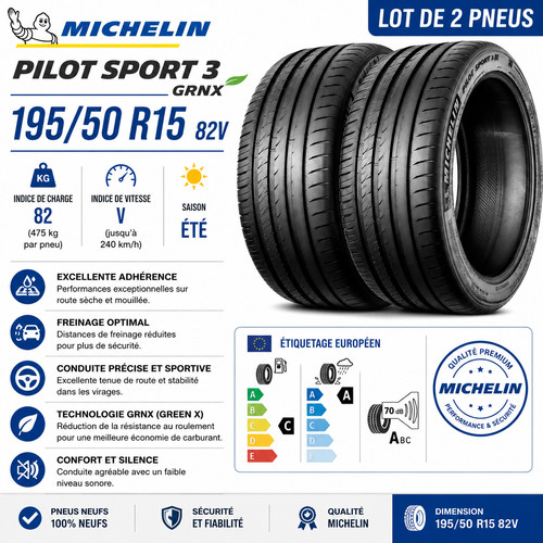 Pneus 195 r15 - 195/50, 82v