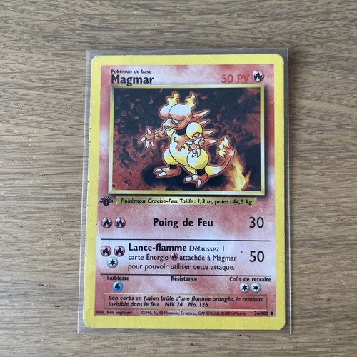 Carte pokémon magmar - carte,