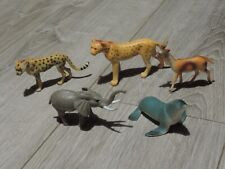 FIGURINES ANIMAUX SAUVAGES X 5