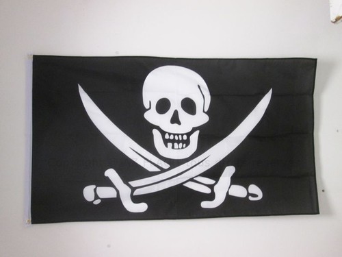 Drapeau pirate jack rackham - drapeau,
