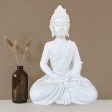 Statue Sculpture Figurine Bouddha Décor Mudra Dhyan En Polymarbre
