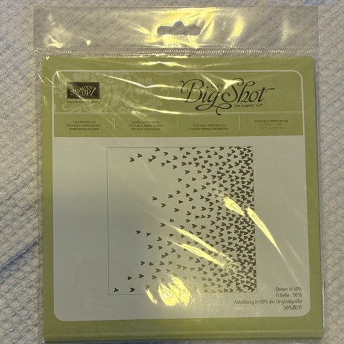Stampin big shot falling - big,