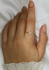 1 CT Moissanite Fiançailles