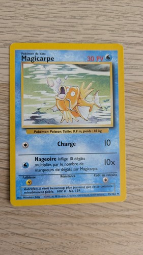 Carte pokémon magicarpe - -,
