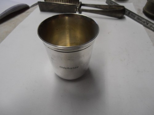 Timbale metal argente - en,