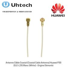 Antenne Câble Coaxial Huawei P30 (ELE-L29) Blanc - Origine Démonté