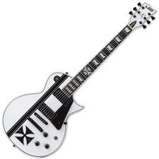 ESP LTD Iron Cross Snow White