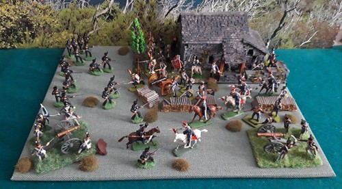 Diorama 1er empire figurines - 1er,