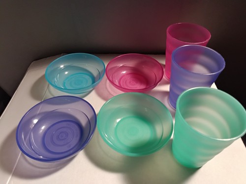 Mini tupperware cups and - tupperware,