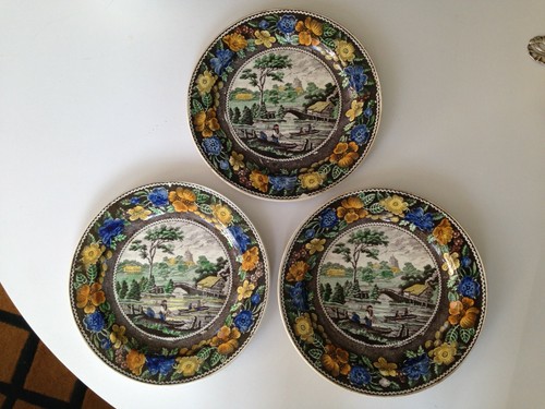 Lot assiettes faïence - de,