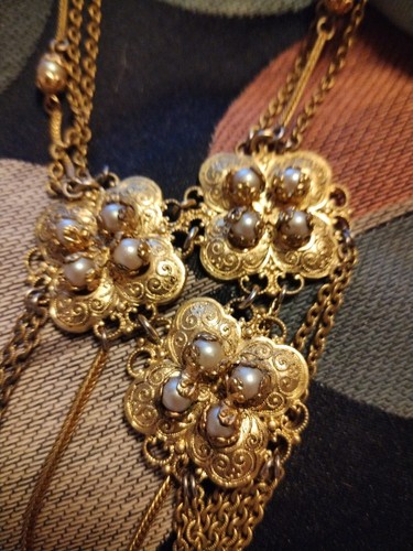 Collier couturier 1930 - collier,