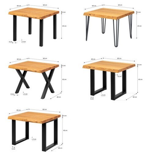 Table basse bois massif - table,