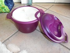 TUPPERWARE MICRO ONDE CUISEUR DE RIZ 2,2 L quinoa semoule polenta   VIOLET