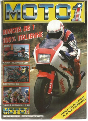 Moto bimota 1 - n°38, /