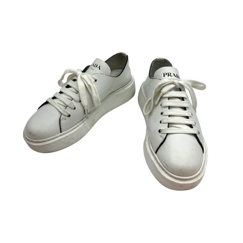 Prada sneakers cuir - prada, en