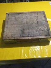 Ancien Billot De Boucher