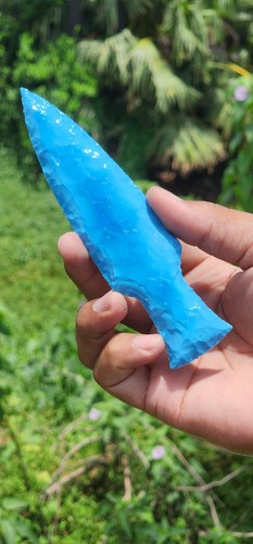 Turquoise sword arrowhead - turquoise,