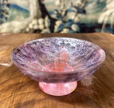Gabriel Argy Rousseau - Petite Coupe Aux Mûres, Pâte De Verre Art Déco