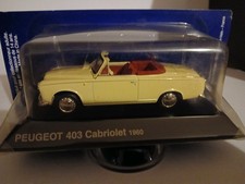 peugeot 403 Cabriolet 1/43 1960