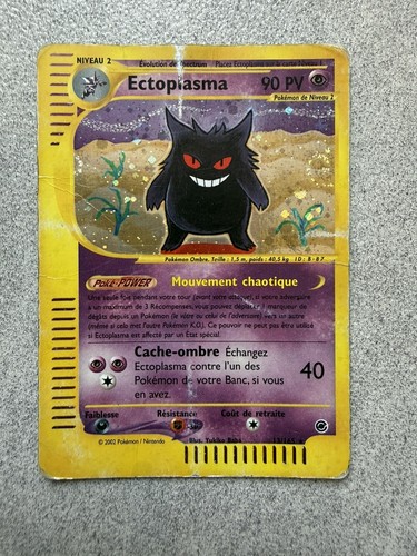 Carte pokémon ectoplasma - pokémon,