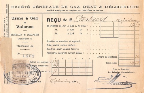 1912 societe generale - de, d